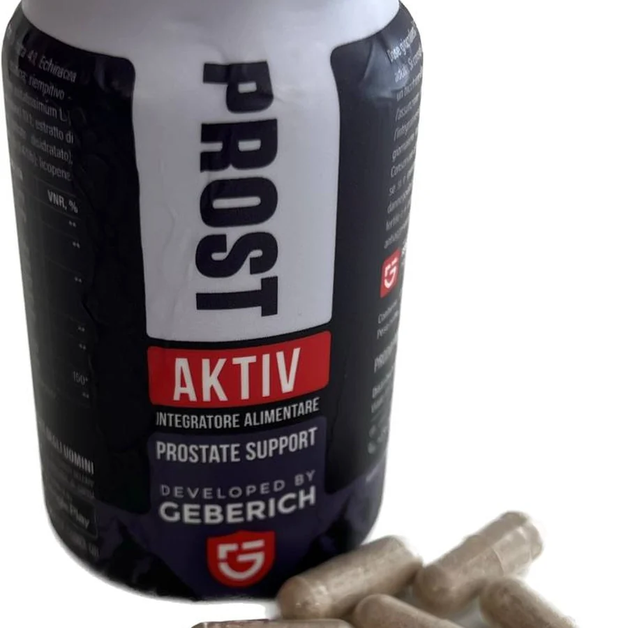 ProstAktiv verpakking en capsules